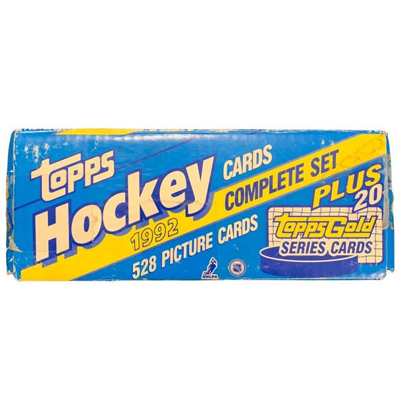 1992 Topps Hockey Set 528 Cards 18 Gold